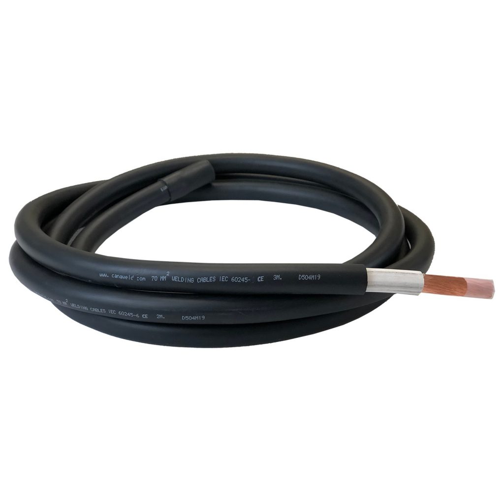Heavy duty abrasion-resistant Welding Cable Double Insulated AWG 2/0 (67.4 mm²) - 25Ft