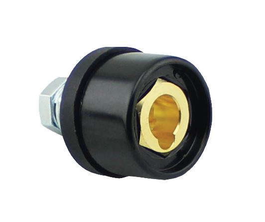 Welding Connector Female Fixed 35-70 mm Panel Socket